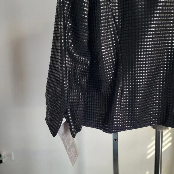 NWT - Alberto Makali Black Beaded Deluxe Jacket (Size 14) - Picture 6 of 14